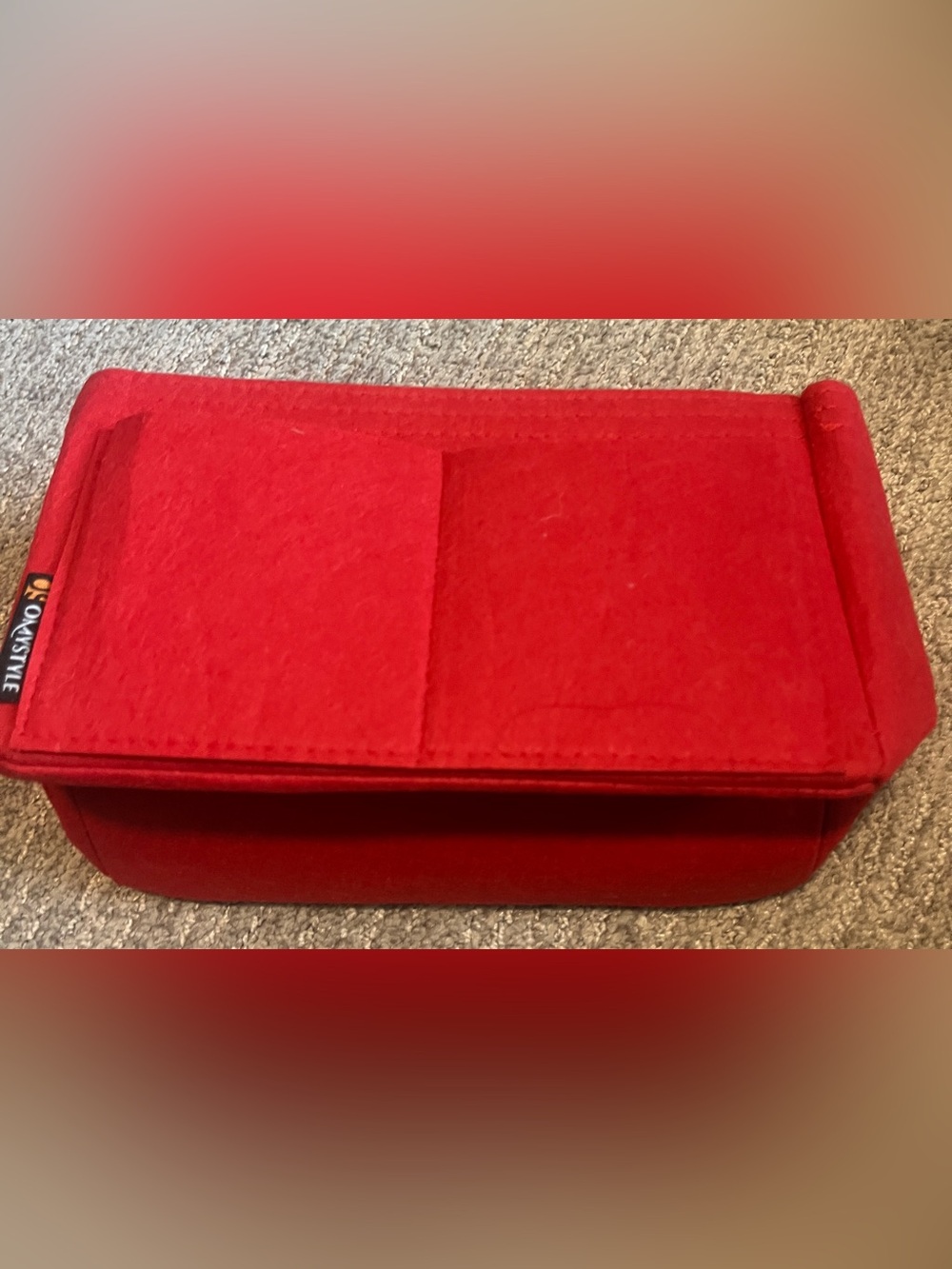 Purse Organizer Insert, Felt Tote Bag Organizer Insert. 2394/bb9-1 - Picture 4 of 5